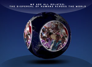 We are All Related: The Dispersal of Humans Across the World Thumbnail