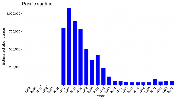 Pacific sardine abundance